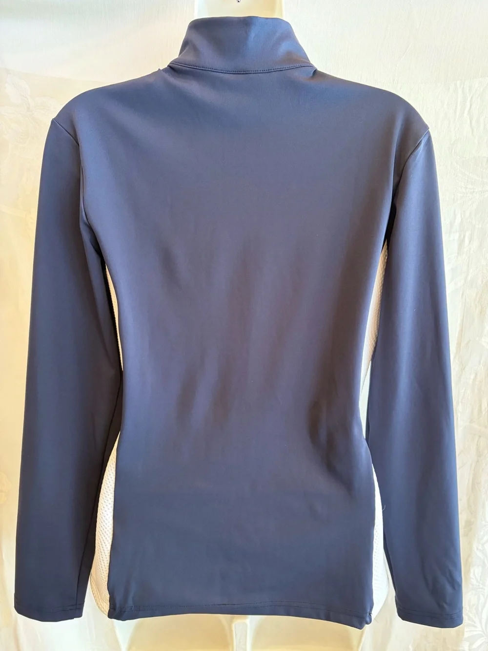 J. Lindeberg Joy Navy & White Mid Layer Golf Jacket Women's Small $149